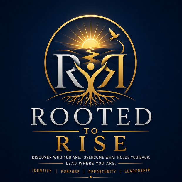 Rooted to Rise — discover who you are, overcome what holds you back, lead where you are.